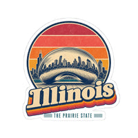 Illinois Cloud Gate Sticker