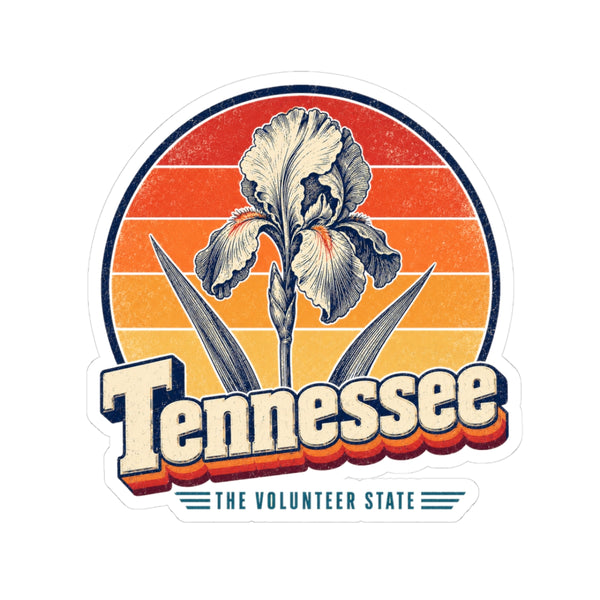 Tennessee Iris Sticker
