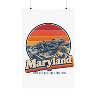 Maryland Crab Feast With Mallets Poster