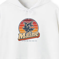 Maine Wild Blueberries Hoodie