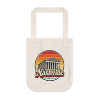 Nashville Retro Sunset Tote Bag