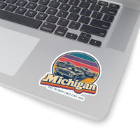 Michigan Classic Detroit Cars Sticker
