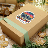 Oregon Retro Sunset Sticker