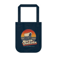 North Dakota Pioneer Covered Wagon Tote Bag