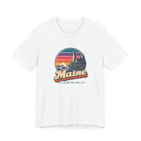 Maine Retro Sunset Tee
