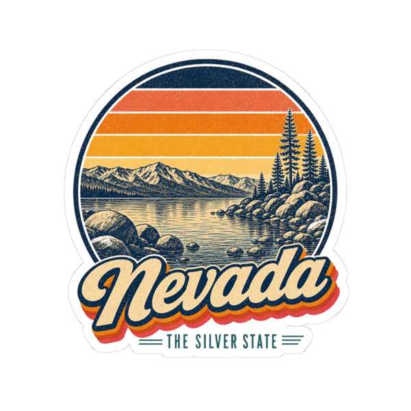 Nevada Lake Tahoe Sticker