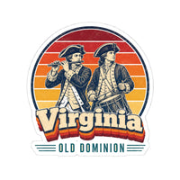 Virginia Colonial Williamsburg Fife Drum Sticker