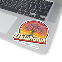 Oklahoma Redbud Tree Sticker