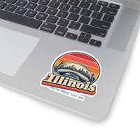 Illinois Cloud Gate Sticker