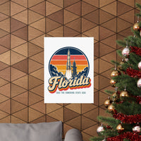 Florida Cape Canaveral Rocket Launch Poster