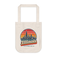 Illinois Chicago Skyline Tote Bag