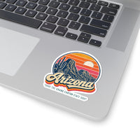 Arizona Retro Sunset Sticker