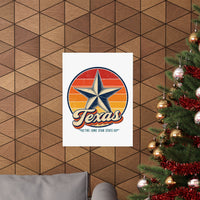 Texas Lone Star Poster
