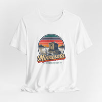 Minnesota Ice Fishing House Tee