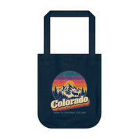 Colorado Retro Sunset Tote Bag
