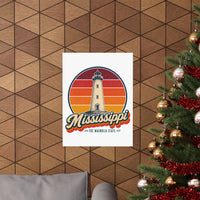 Mississippi Biloxi Lighthouse Poster