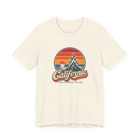 California Beach Sunset Bonfire Tee