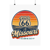 Missouri Route 66 Poster