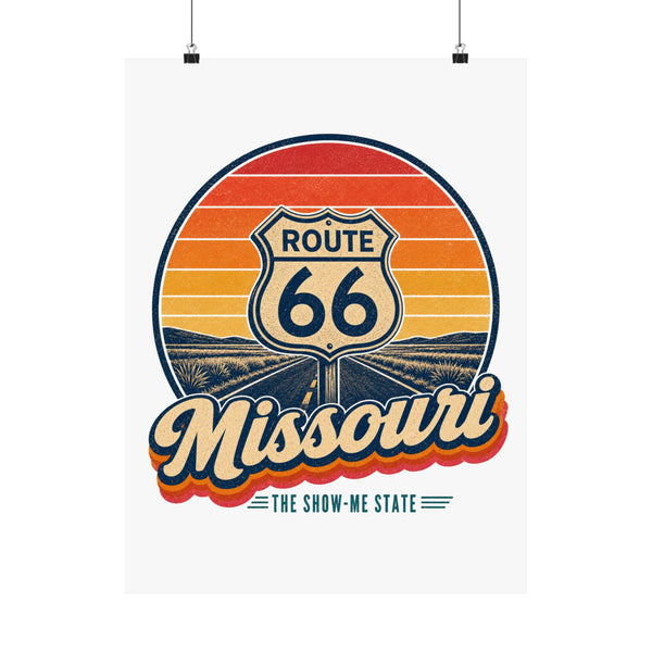 Missouri Route 66 Poster