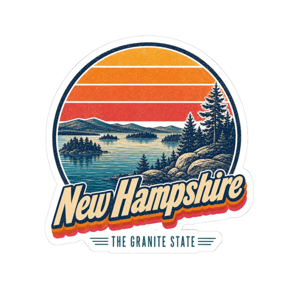 New Hampshire Lake Winnipesaukee Sticker