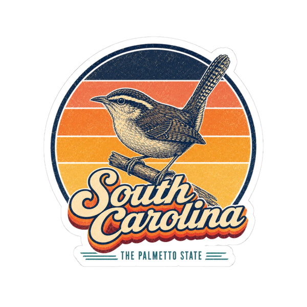 South Carolina Carolina Wren Sticker