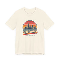 Illinois Chicago Skyline Tee