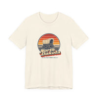 North Dakota Pioneer Covered Wagon Tee