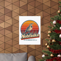 Nebraska Western Meadowlark Poster