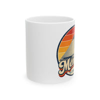Memphis Retro Sunset Mug