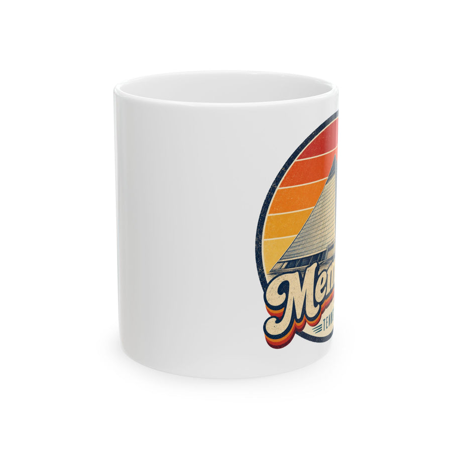 Memphis Retro Sunset Mug