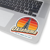 Oklahoma Oil Derrick Sticker
