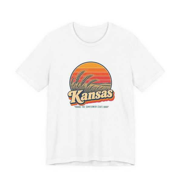Kansas Wheat Fields Tee