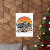 South Dakota Sturgis Motorcycles Poster