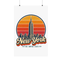 New York Empire State Building Poster