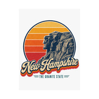 New Hampshire Old Man Of The Mountain Poster