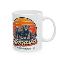 Nebraska Cattle Ranch Mug