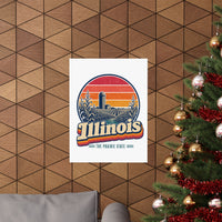 Illinois Cornfields Poster