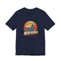 Nebraska Oregon Trail Covered Wagon Tee