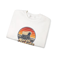 North Dakota Pioneer Covered Wagon Sweatshirt