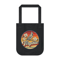Virginia Cardinal On Dogwood Tote Bag