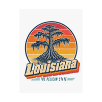 Louisiana Bayou Cypress And Moss Poster