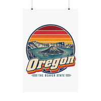 Oregon Crater Lake Poster