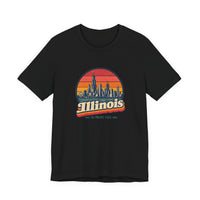 Illinois Chicago Skyline Tee