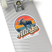 Alaska Bull Moose Sticker