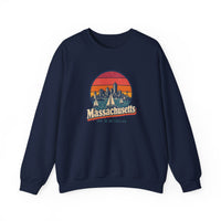 Massachusetts Boston Harbor Sailboats Sweatshirt
