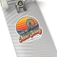 New Jersey Boardwalk And Ferris Wheel Sticker