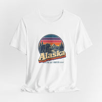 Alaska Retro Sunset Tee