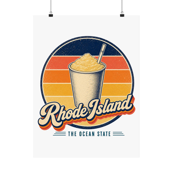 Rhode Island Frozen Lemonade Poster
