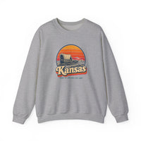 Kansas Santa Fe Trail Wagon Sweatshirt