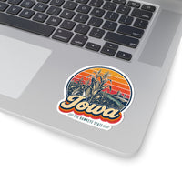 Iowa Corn Stalks Sticker
